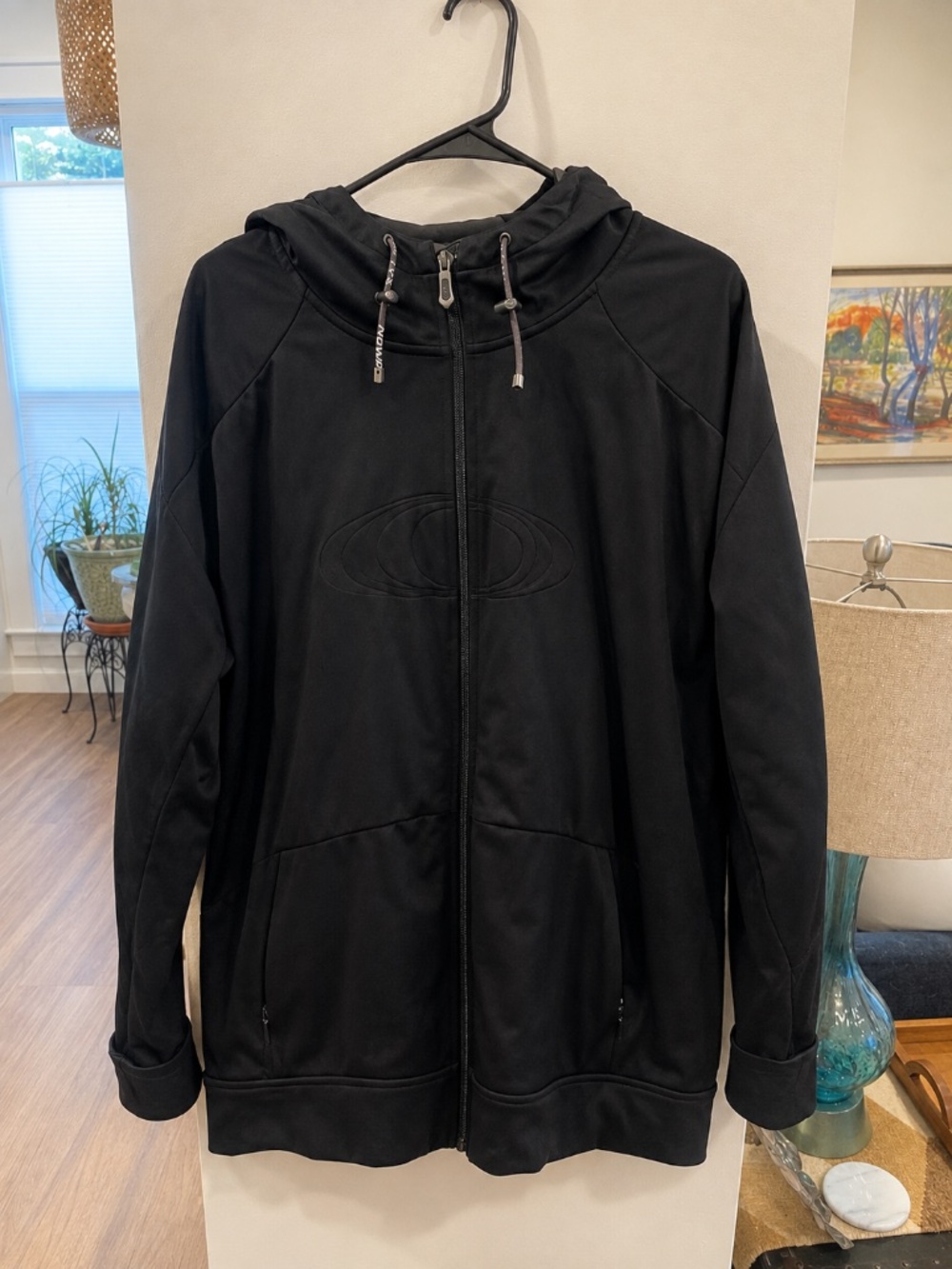 Vintage Salomon Technical Hooded Jacket – Black – Y2K / Gorpcore